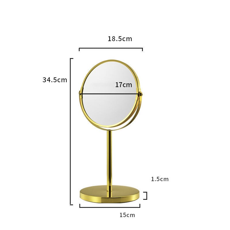 Retro Ladies Desktop Dressing Table Mirror