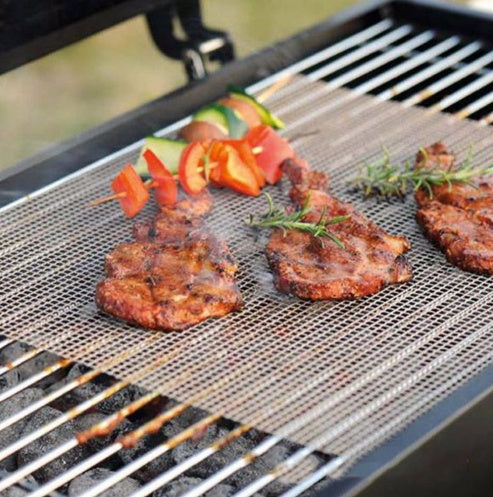 Reusable Non-Stick BBQ Grill Mat – No More Sticking, No More Mess