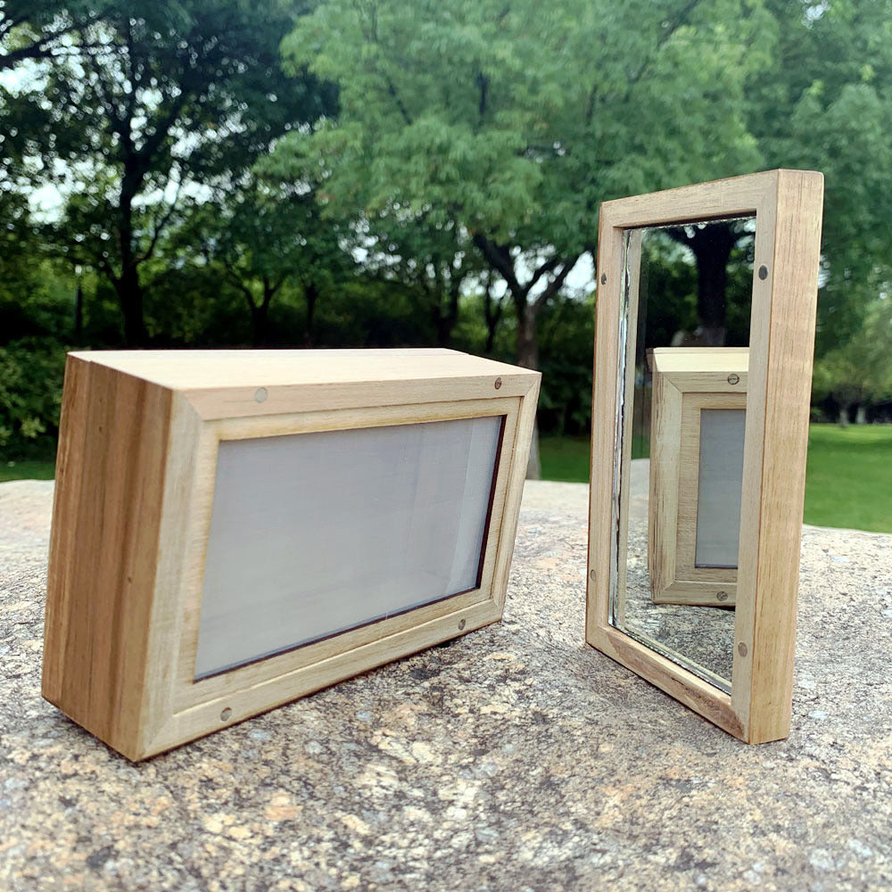 Handmade Cigarette Box Vanity Mirror Operating Table