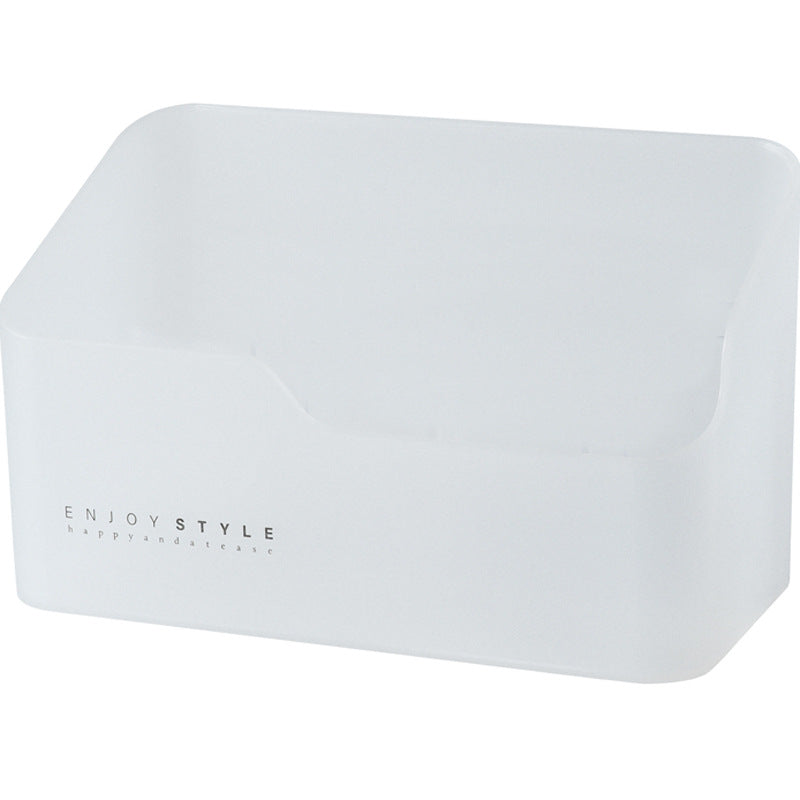 Household Compartment Storage Box Table Mirror Rack