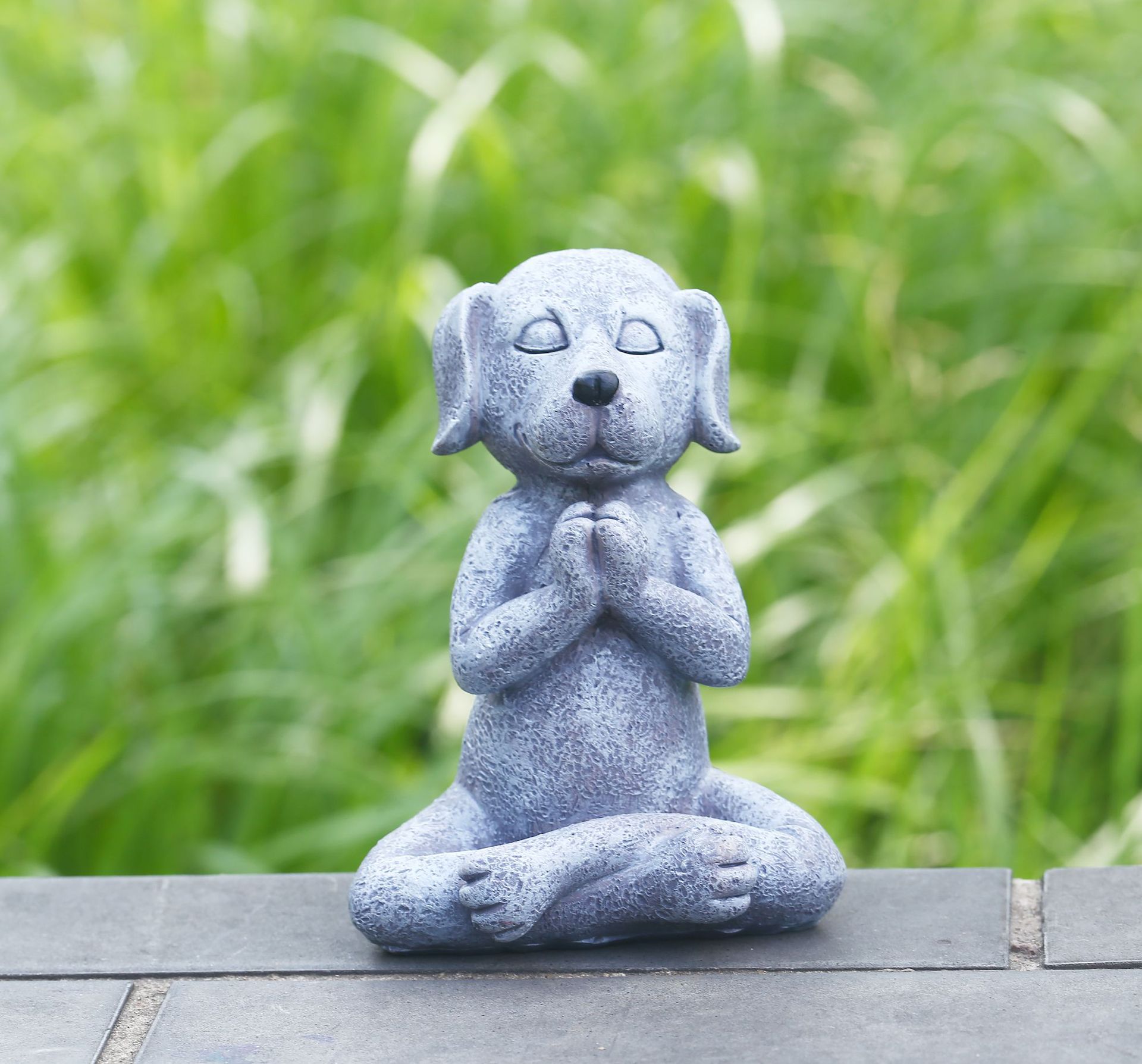 Dog Buddha Meditation Dog Statue Zen Statue Decoration
