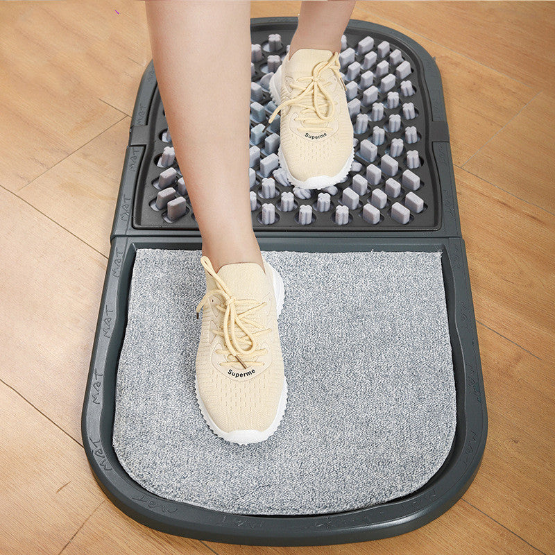 Household Porch Door Cleaning Floor Mats, Disinfection Floor Mats, Absorbent Non-Slip Mats, Outdoor Automatic Cleaning Floor Mats