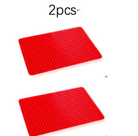 Non-Stick Silicone Pyramid Baking Mat – Crispier, Healthier Cooking Without Grease