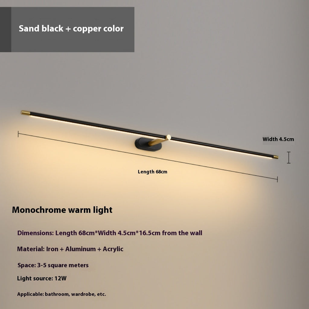 Modern Simple Mirror Light Dressing Table Bathroom Mirror