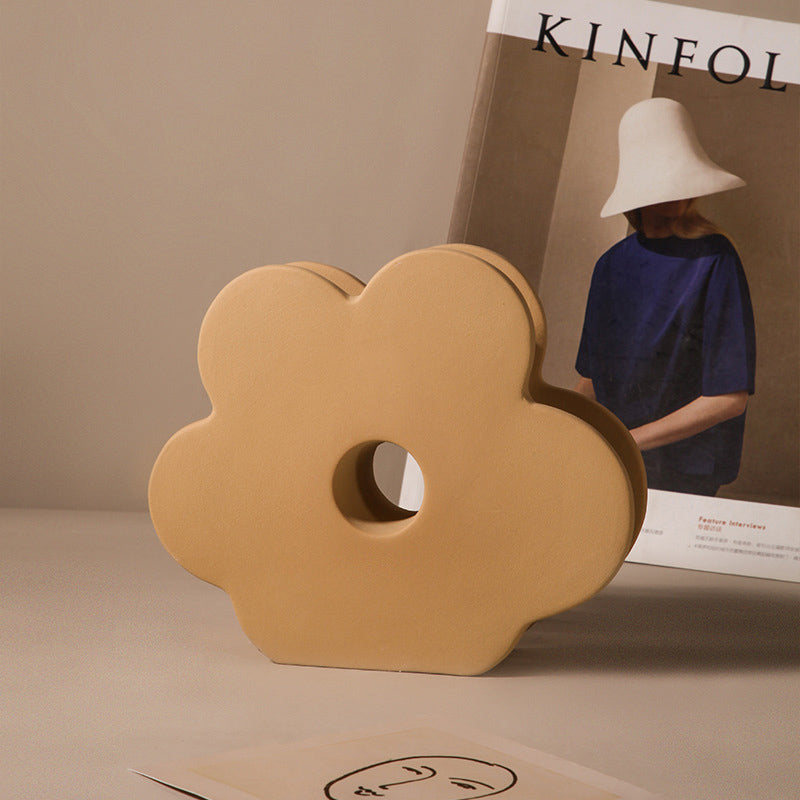 Nordic Harmony Ceramic Vase