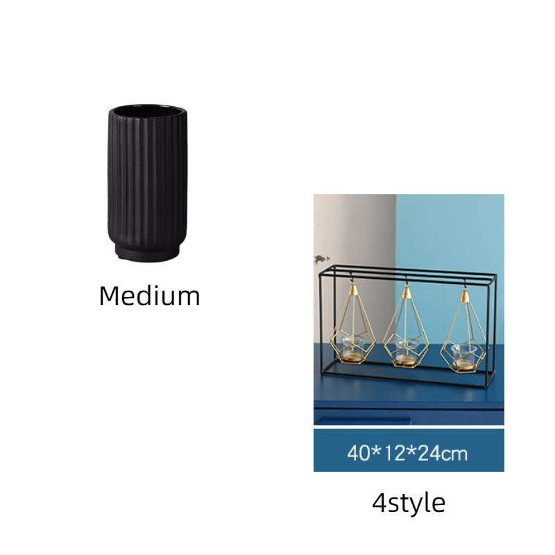 Ceramic Vase Decoration – Simple & Modern Countertop Elegance