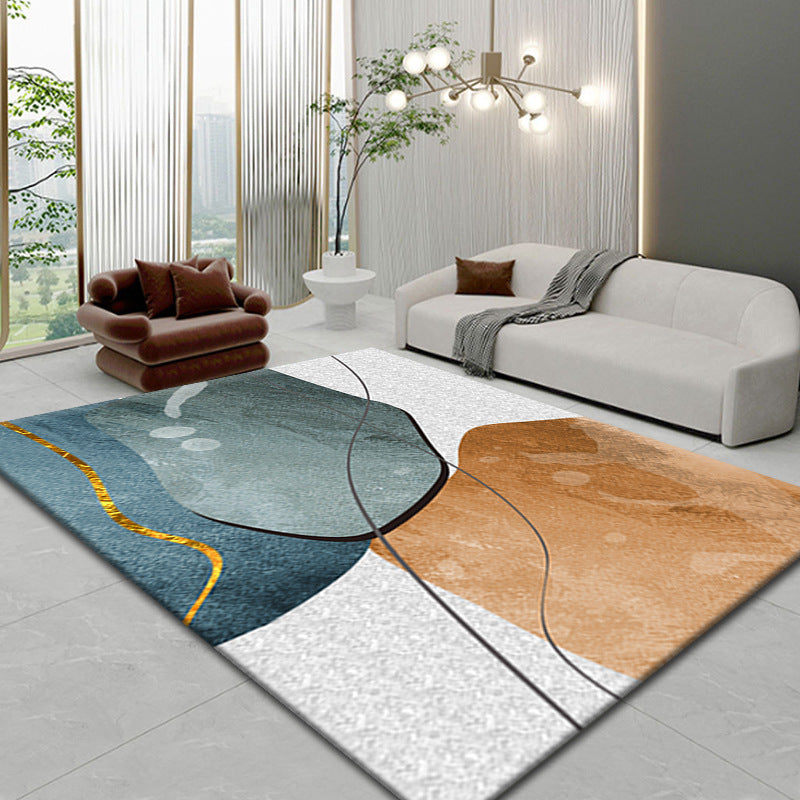 Simple Geometric Bedroom Bedside Rug Home Living Room Full Of Decorative Floor Mats