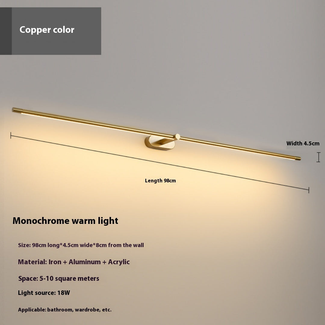 Modern Simple Mirror Light Dressing Table Bathroom Mirror