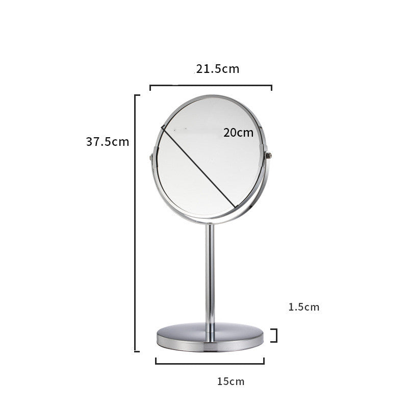 Retro Ladies Desktop Dressing Table Mirror