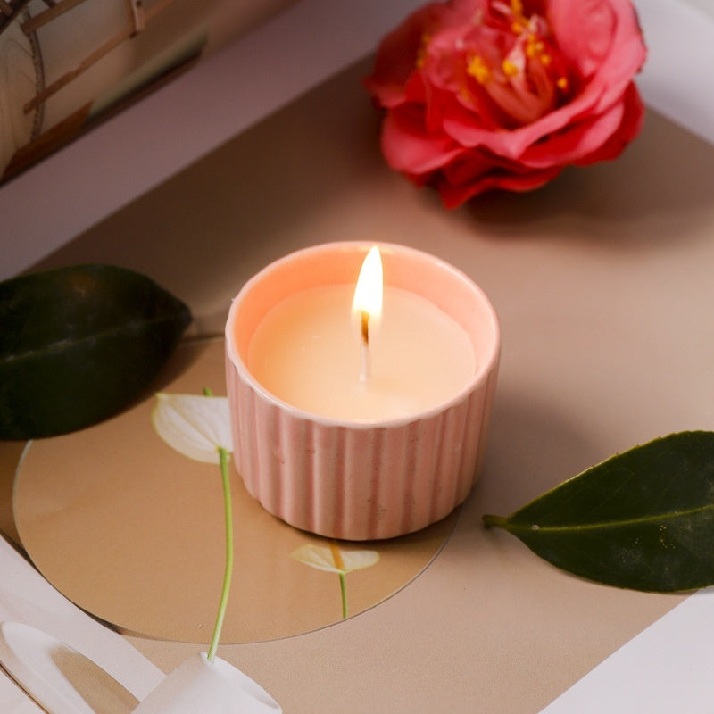 Indoor Durable Aromatherapy Soy Candles Bedroom