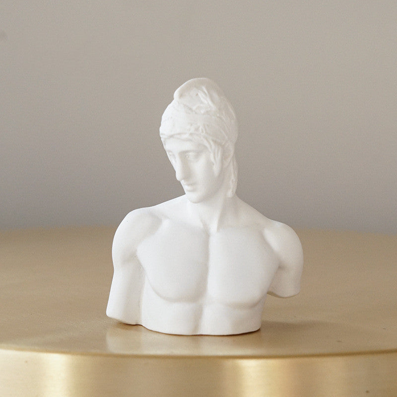 Mini Plaster Statue Decoration Sketch Resin Statue