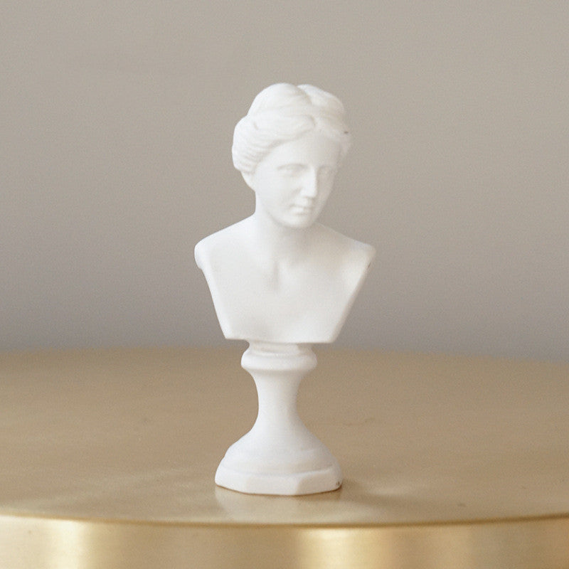 Mini Plaster Statue Decoration Sketch Resin Statue