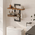 Wall-mounted Storage Solid Wood Floating Wall Shelf
