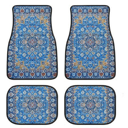 Vintage Bohemian Style Car Floor Mat Carpet