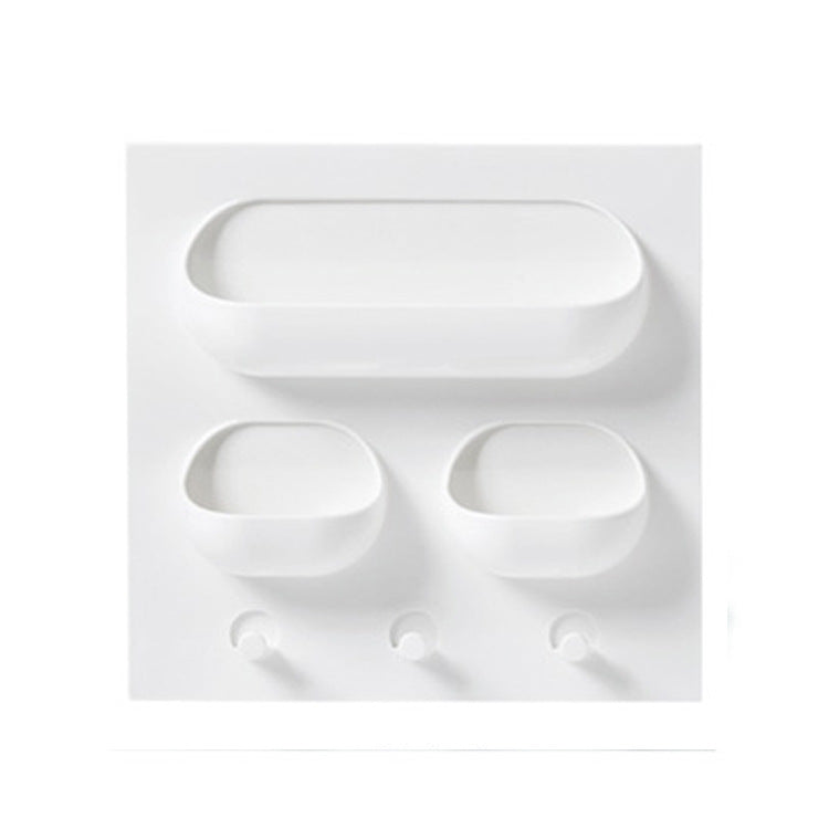 Kitchen Shelves Plastic Free Perforation Household Storage Simple Shelves