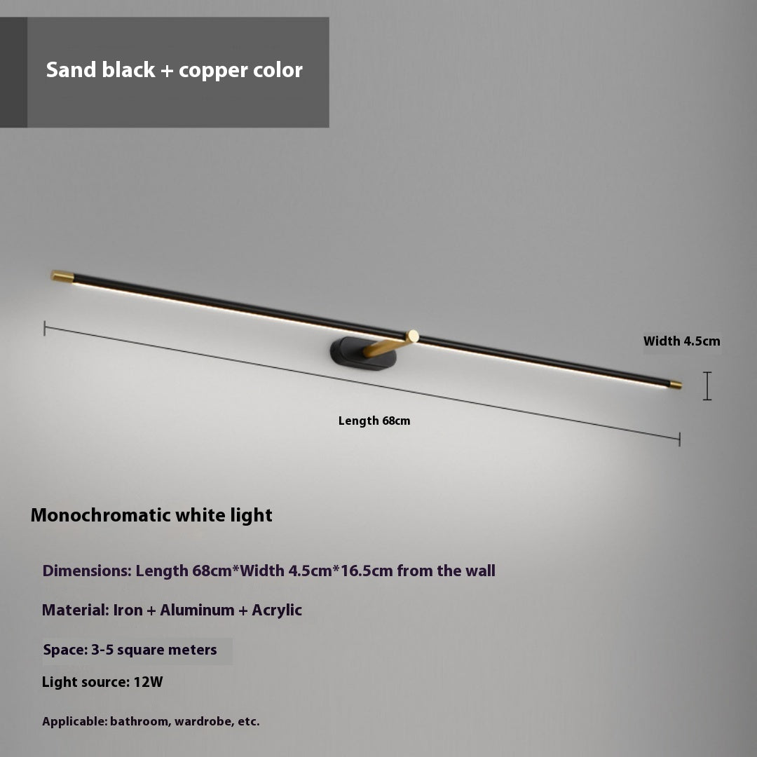 Modern Simple Mirror Light Dressing Table Bathroom Mirror