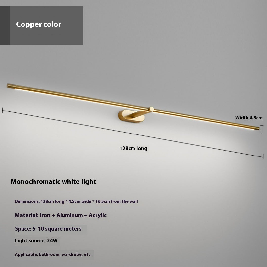 Modern Simple Mirror Light Dressing Table Bathroom Mirror