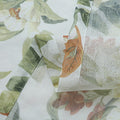 American-style Printed Cotton And Linen Window Sheer Small Curtains Semi-sheer Curtain Fabric