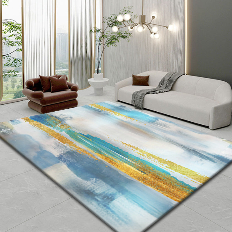 Simple Geometric Bedroom Bedside Rug Home Living Room Full Of Decorative Floor Mats