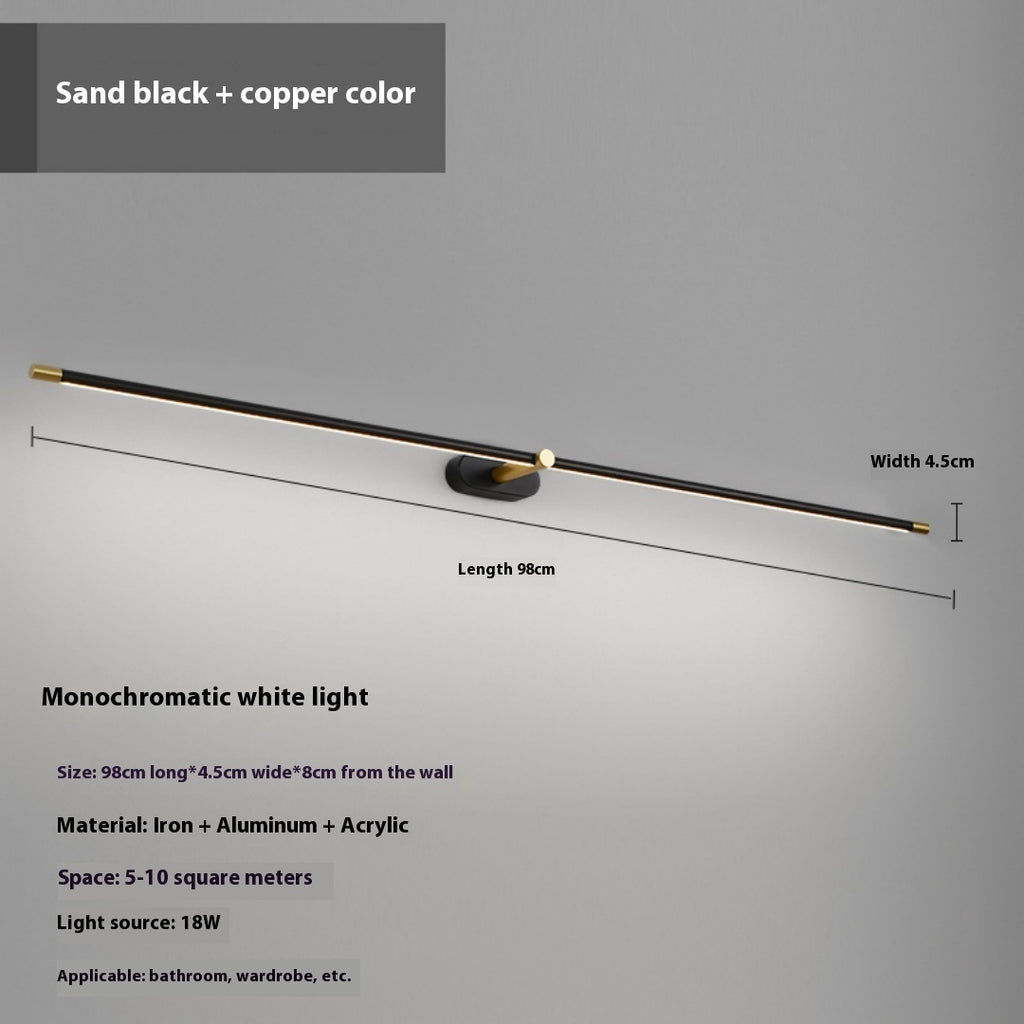 Modern Simple Mirror Light Dressing Table Bathroom Mirror