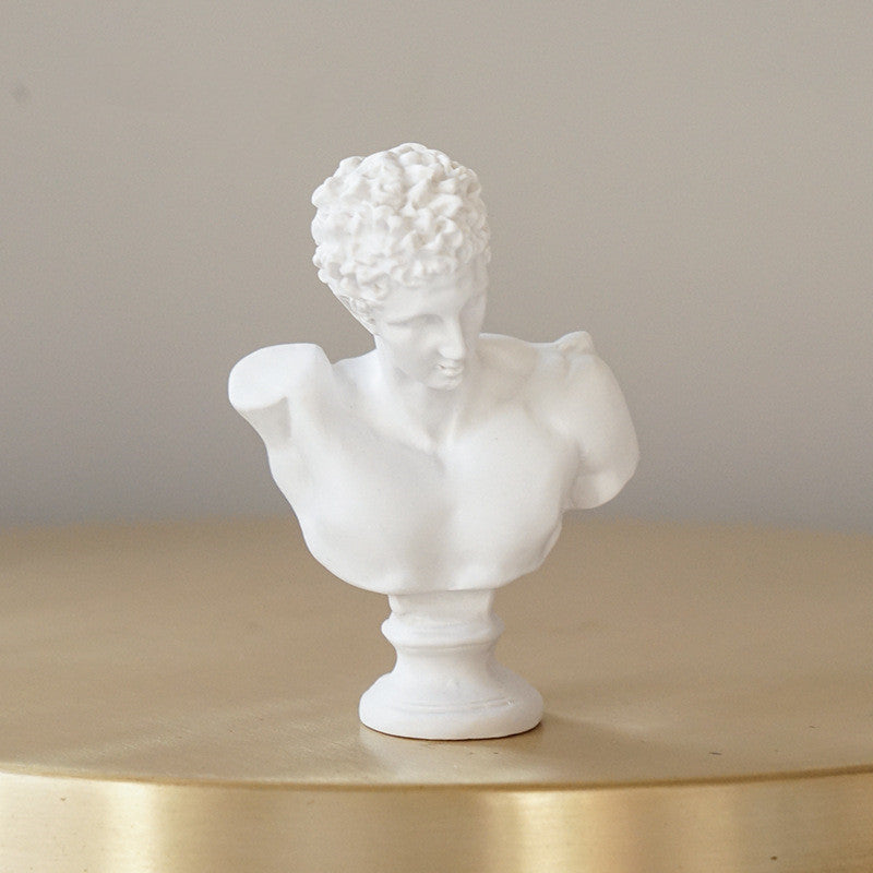 Mini Plaster Statue Decoration Sketch Resin Statue
