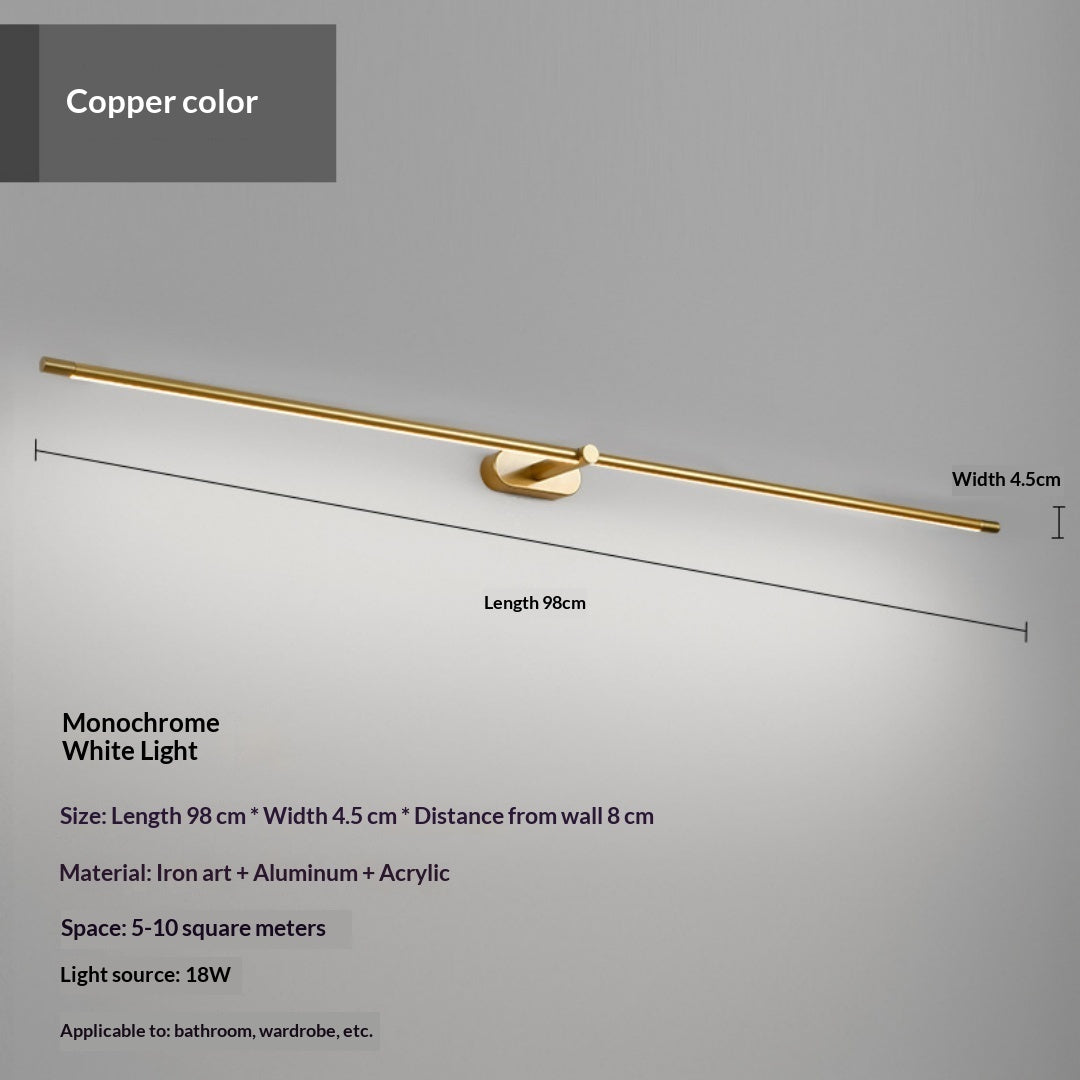 Modern Simple Mirror Light Dressing Table Bathroom Mirror