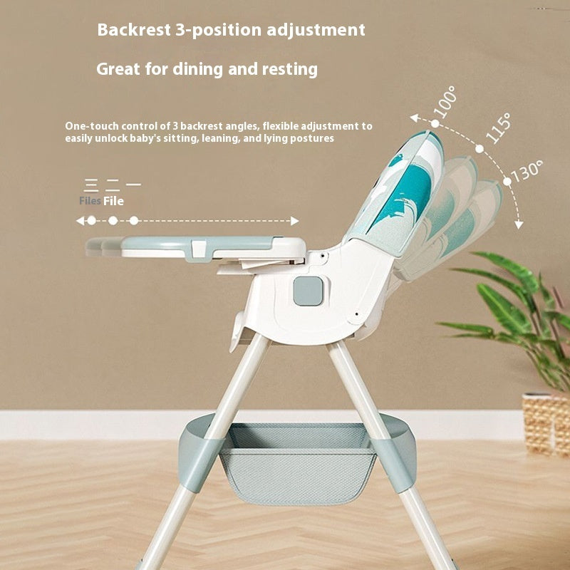 Baby Dining Chair Adjustable Children's Tables And Chairs