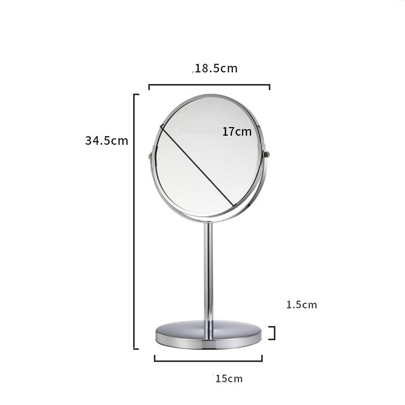 Retro Ladies Desktop Dressing Table Mirror