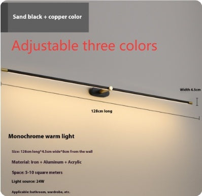 Modern Simple Mirror Light Dressing Table Bathroom Mirror