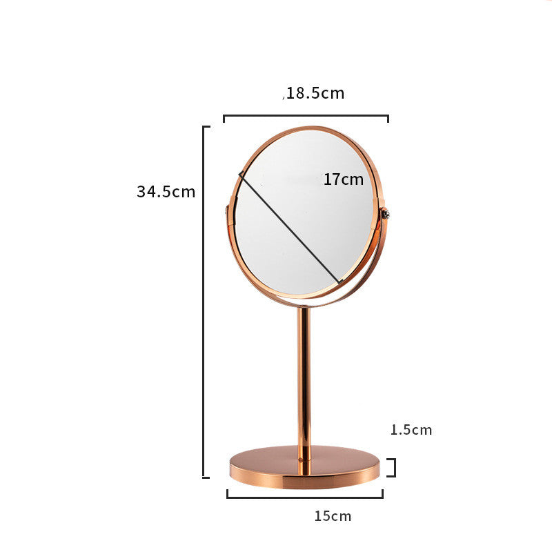 Retro Ladies Desktop Dressing Table Mirror