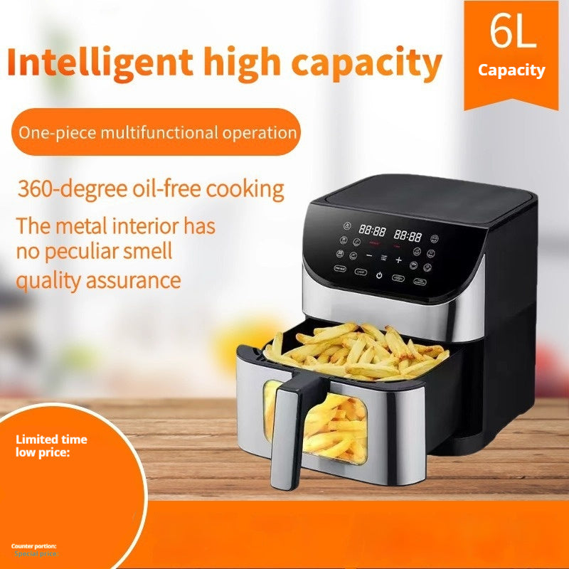 Air Fryer For Home Use Large Capacity Oil-free And Smoke-free