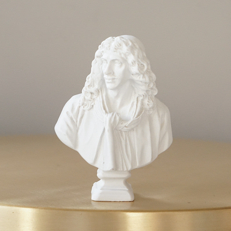 Mini Plaster Statue Decoration Sketch Resin Statue